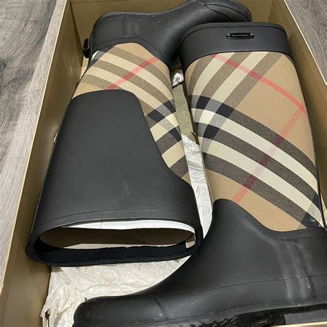 burberry wellies uk|Burberry Women's Boots for sale .